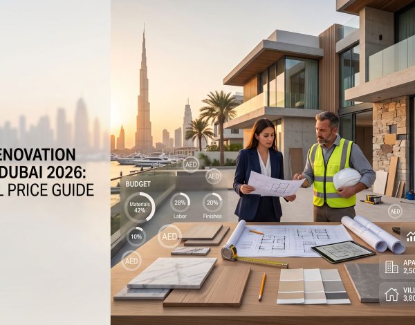 Home Renovation Cost in Dubai 2026: The Real Price Guide