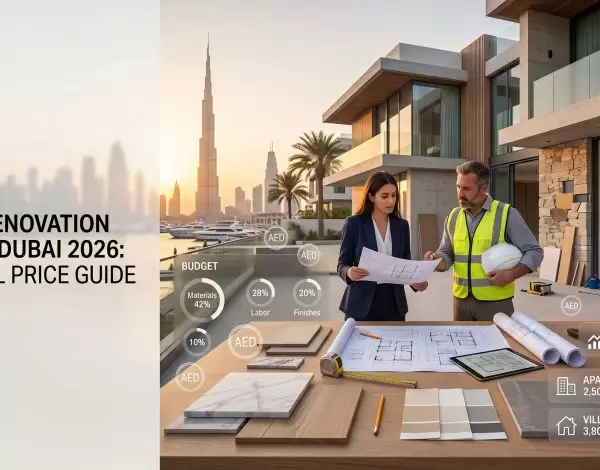Home Renovation Cost in Dubai 2026: The Real Price Guide