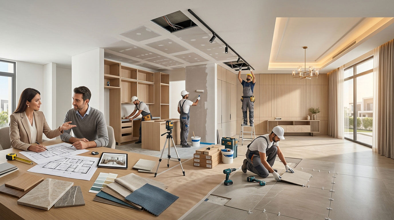 Home Renovation Process in Dubai: Complete Step-by-Step Guide (2026)