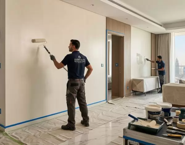 What’s Included in Professional Painting Services in Dubai? A Step-by-Step Process Guide