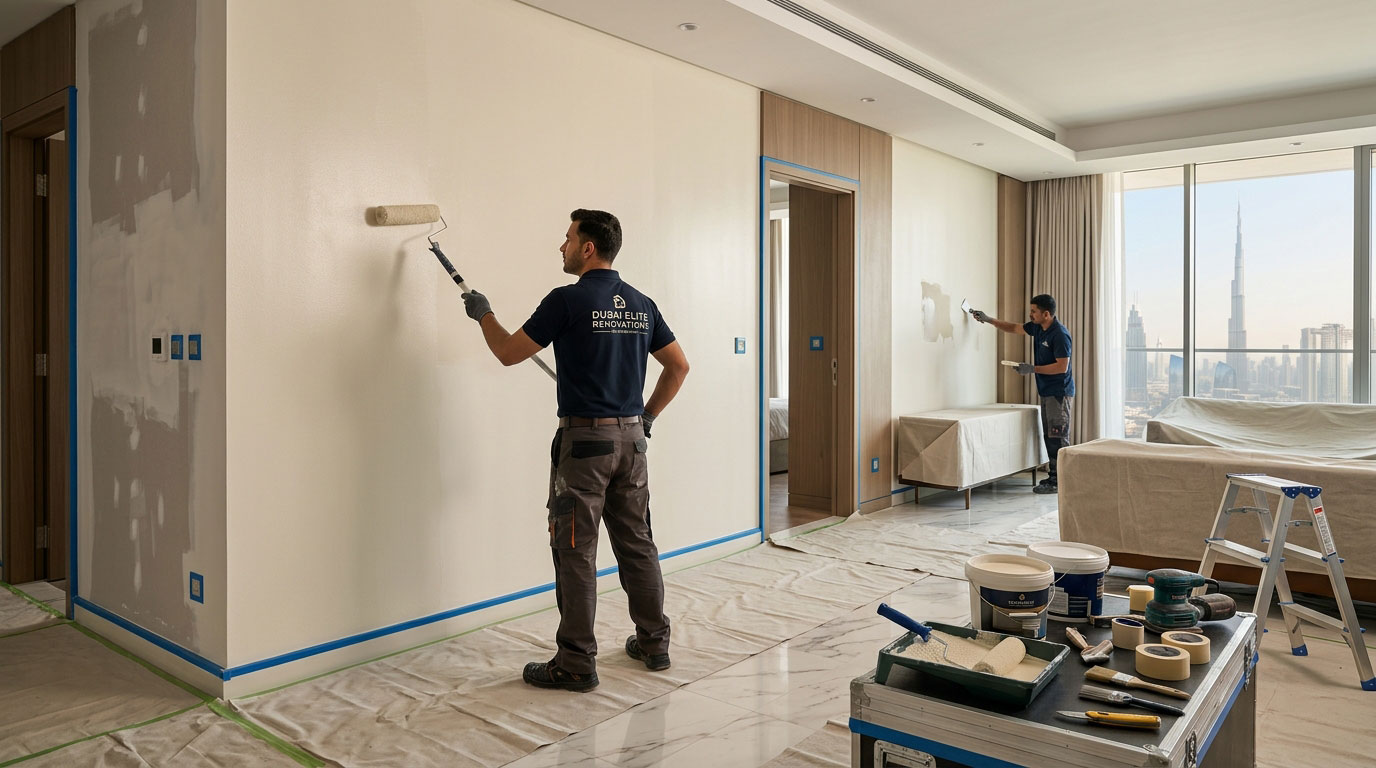 What’s Included in Professional Painting Services in Dubai? A Step-by-Step Process Guide